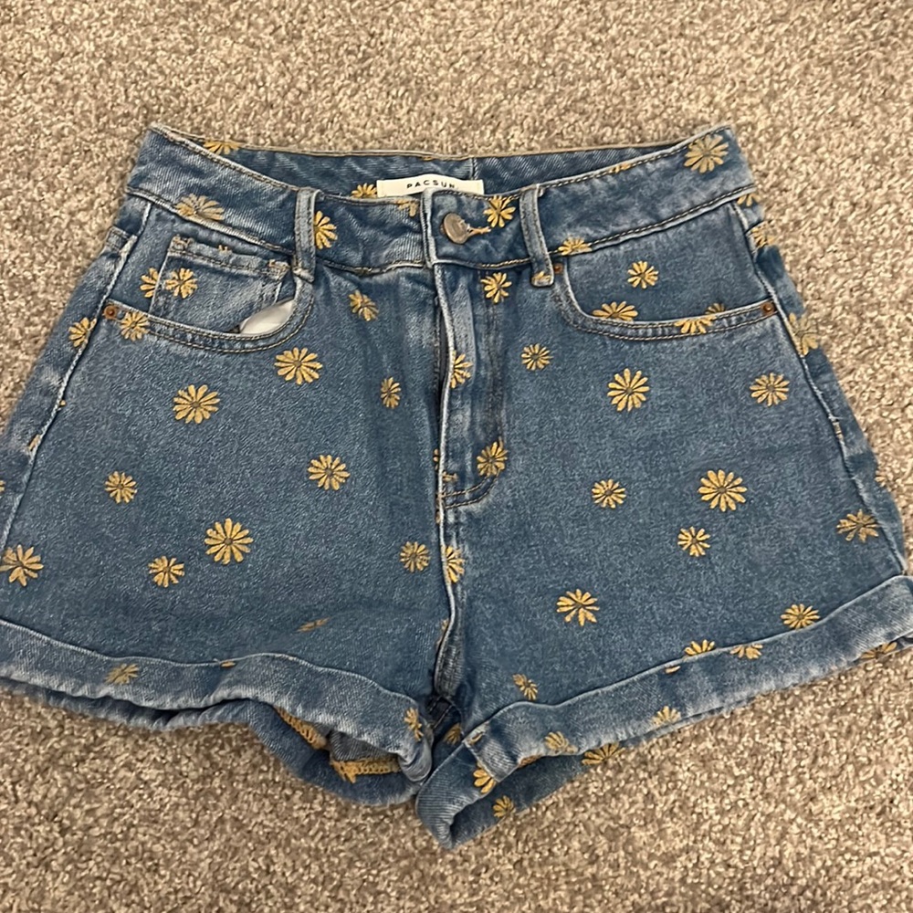 pacsun jean shorts